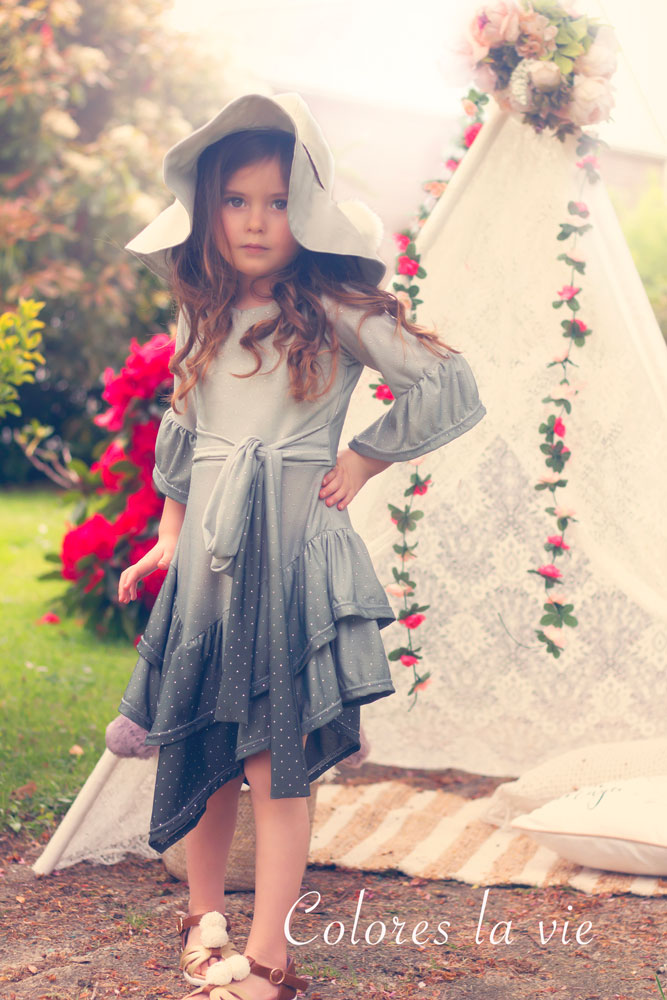 Robe De Soirée Réversible AVON Pour Filles - 2 à 7 Ans - Multicolore - Neuf Avec étiquettes - Pour Baptême/mariage