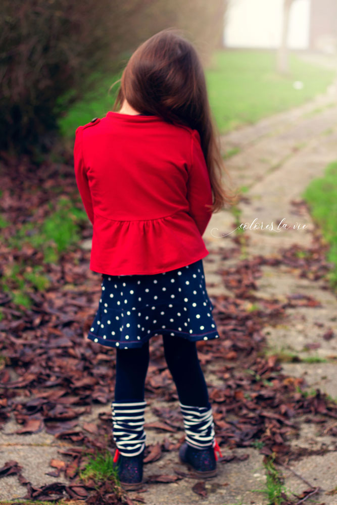 Jupe à volants escargot- Nina COLORES LA VIE