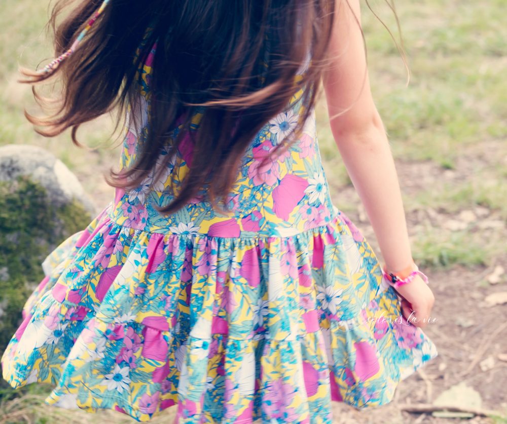 Robe à volants Julia COLORES LA VIE