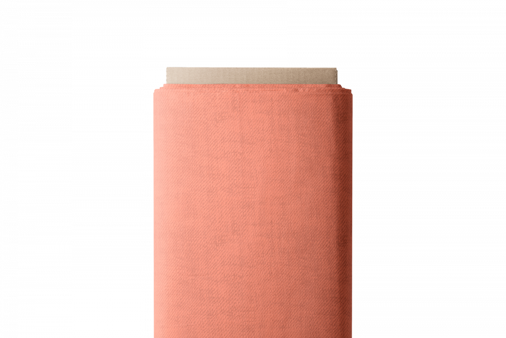 Tissu effet jean pêche uni – Collection Rainbow 2026