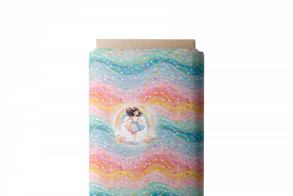 Panneau arc-en-ciel confettis – collection Rainbow 2026 Colores la Vie