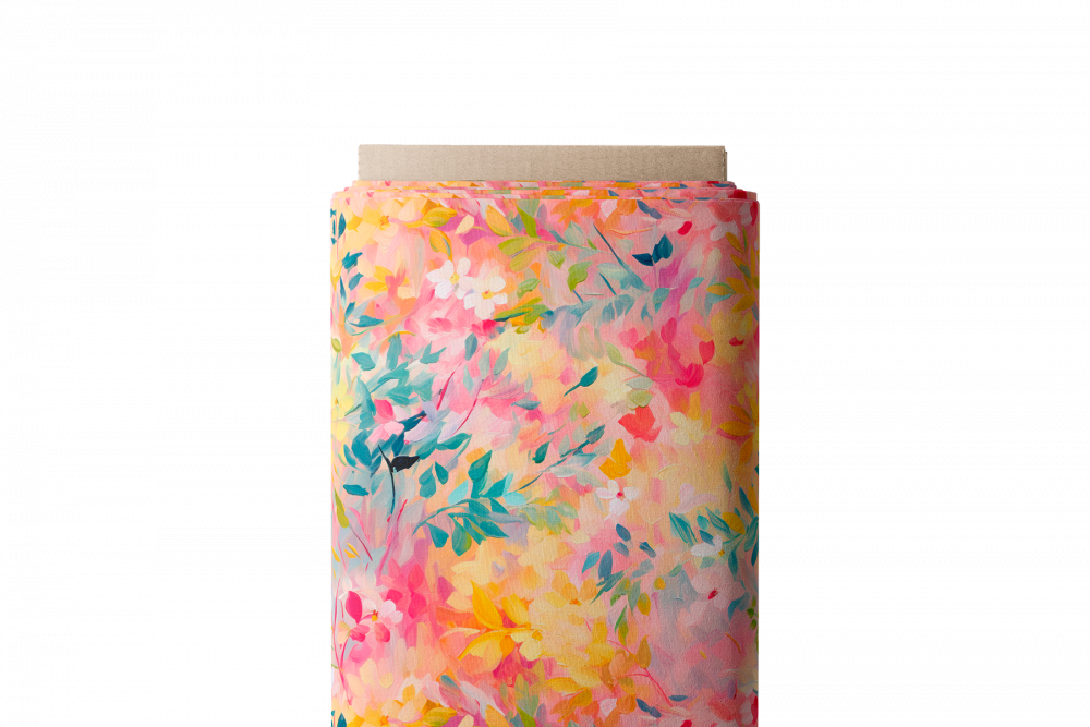 Tissu floraison pastel – collection Rainbow 2026 Colores la Vie
