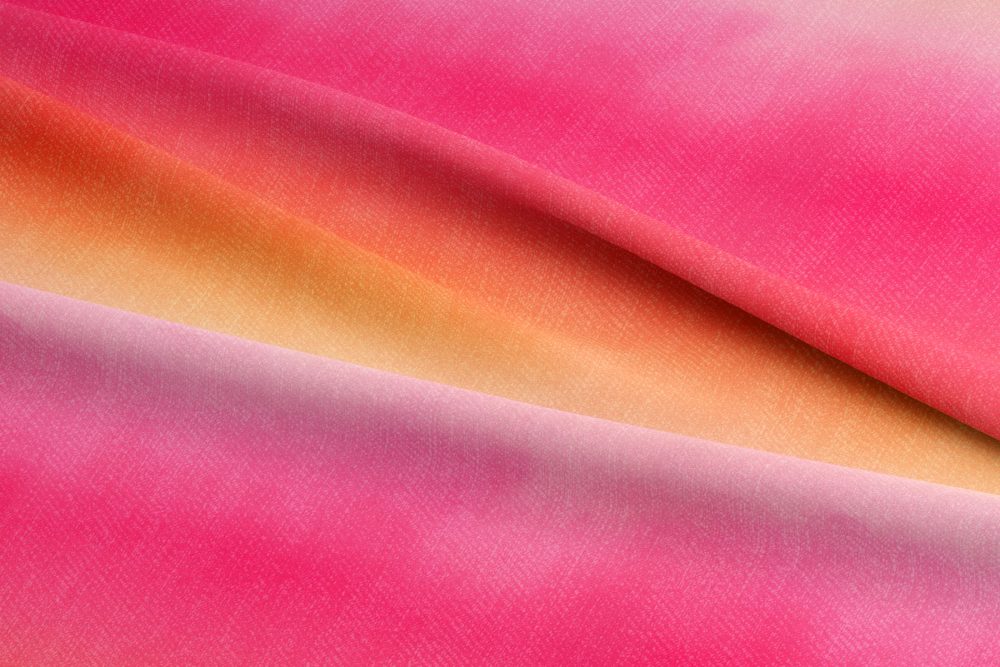 tissu dégradé rose orange effet jean collection coeur de pétales