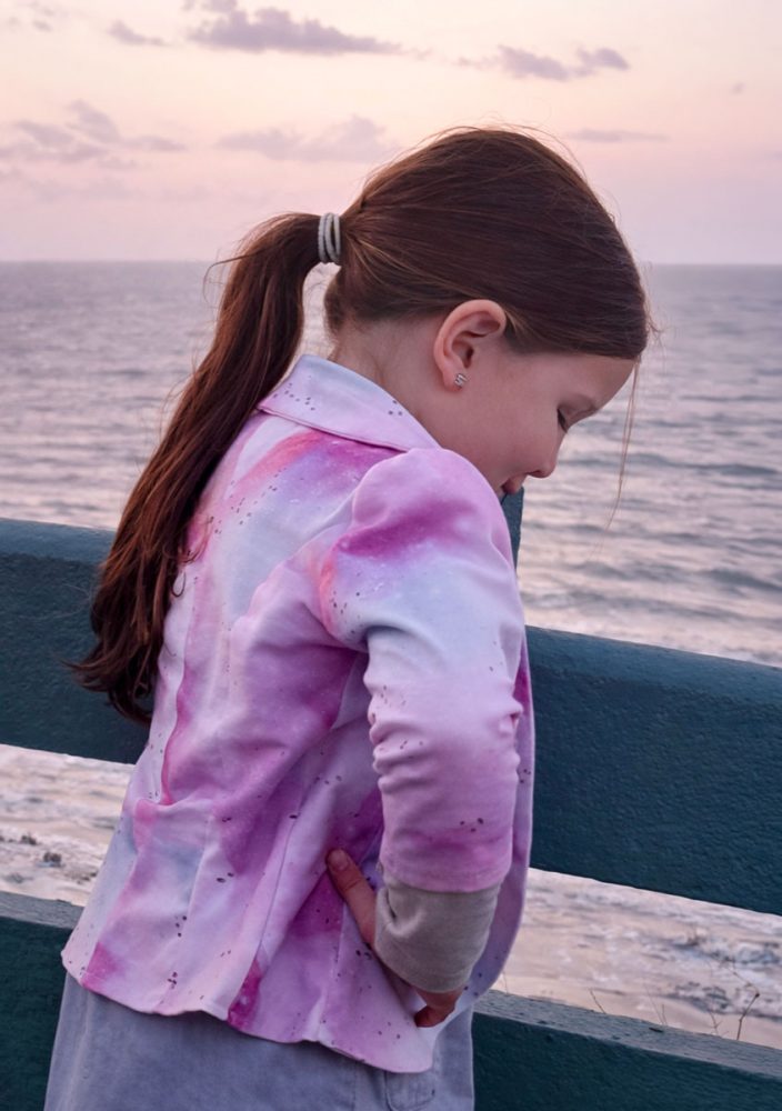 Amaya-1 côté – Veste fille Amaya