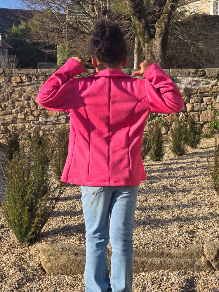 Amaya-4 dos – Veste fille Amaya